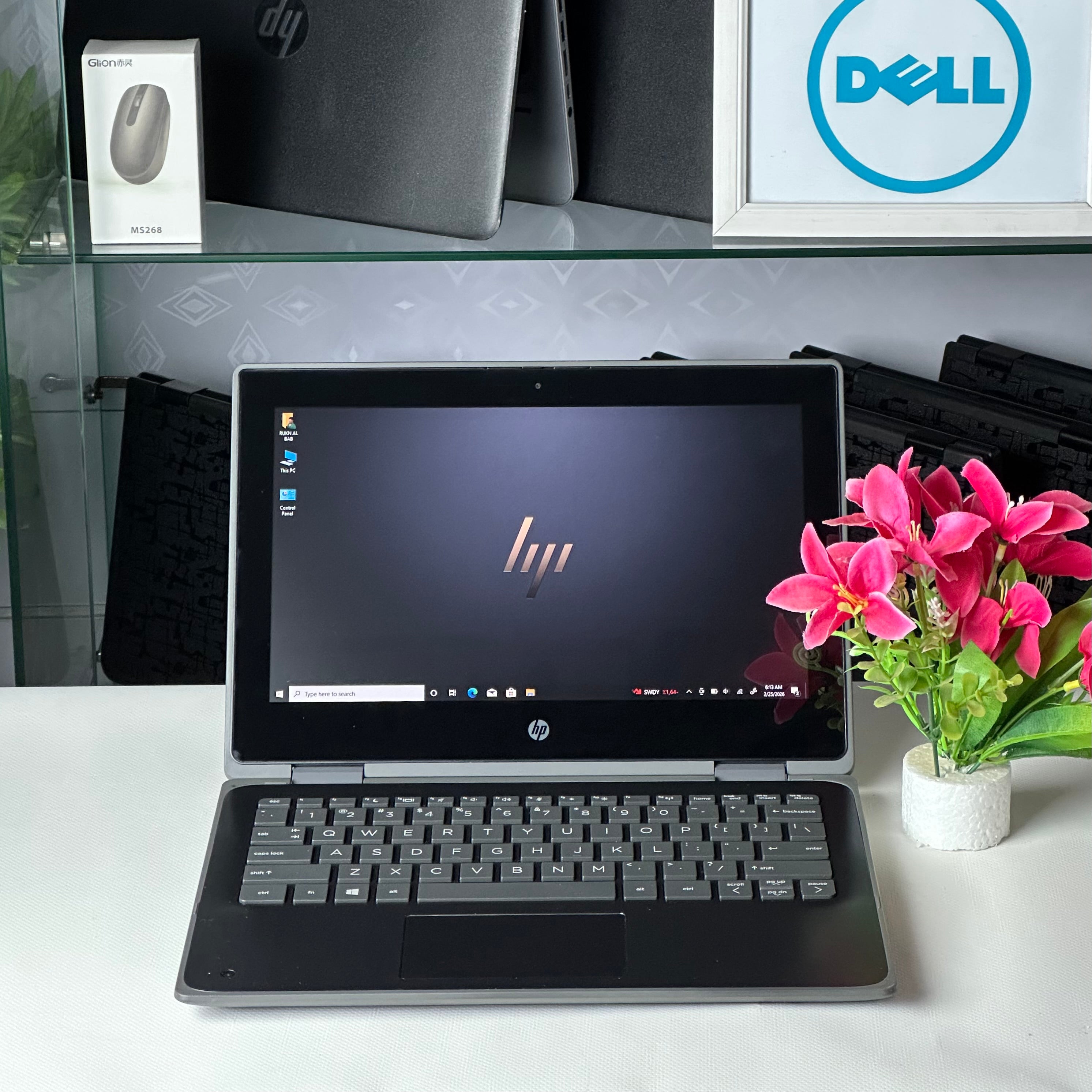 Hp x360 G5 processor i3 10th generation 8gb ram 128g ssd écran 11,6’’ tactile