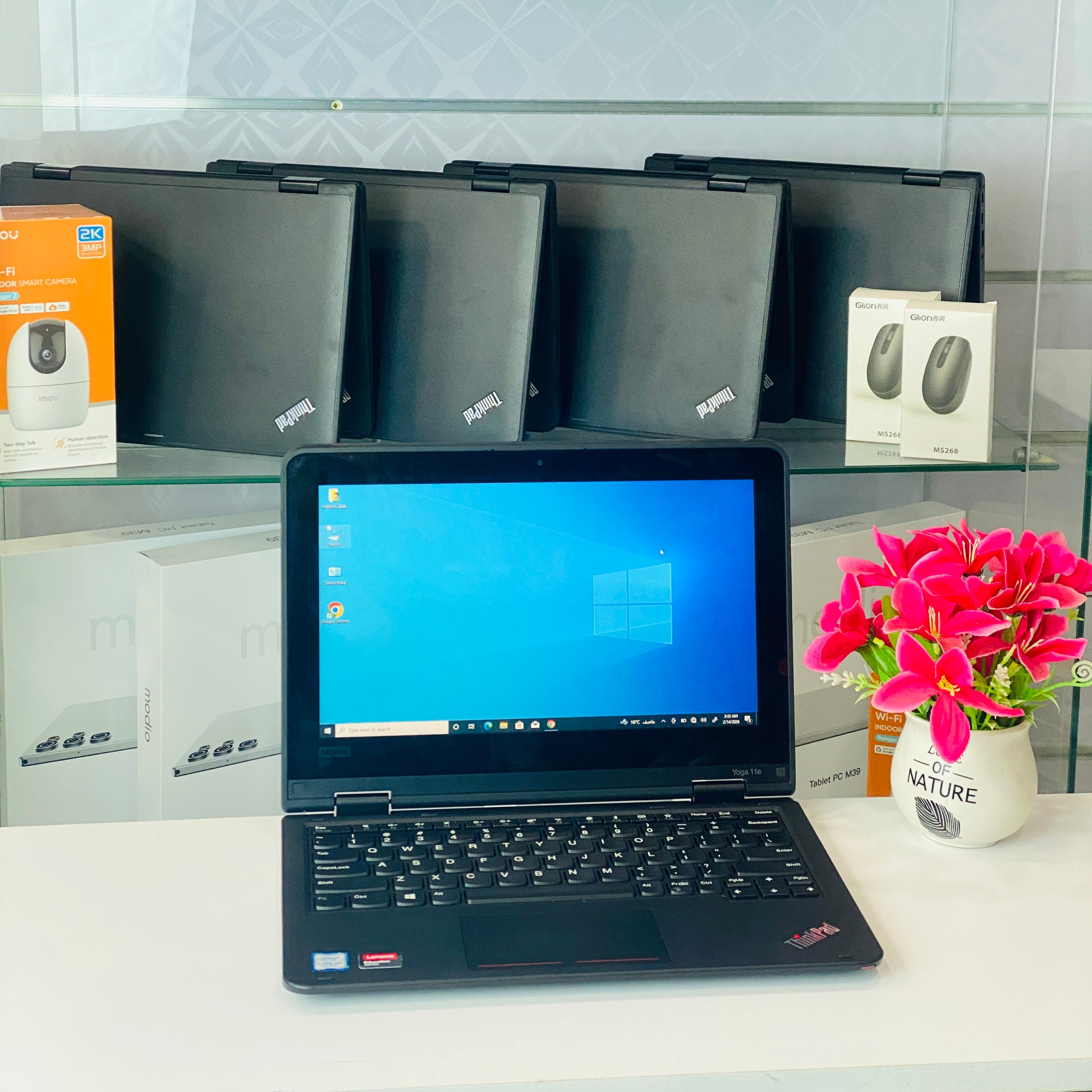 LAPTOP LENOVO THINKPAD YOGA 11E M3 7TH 8GB 256GB SSD 11.6 X360 ÉCRAN TACTILE