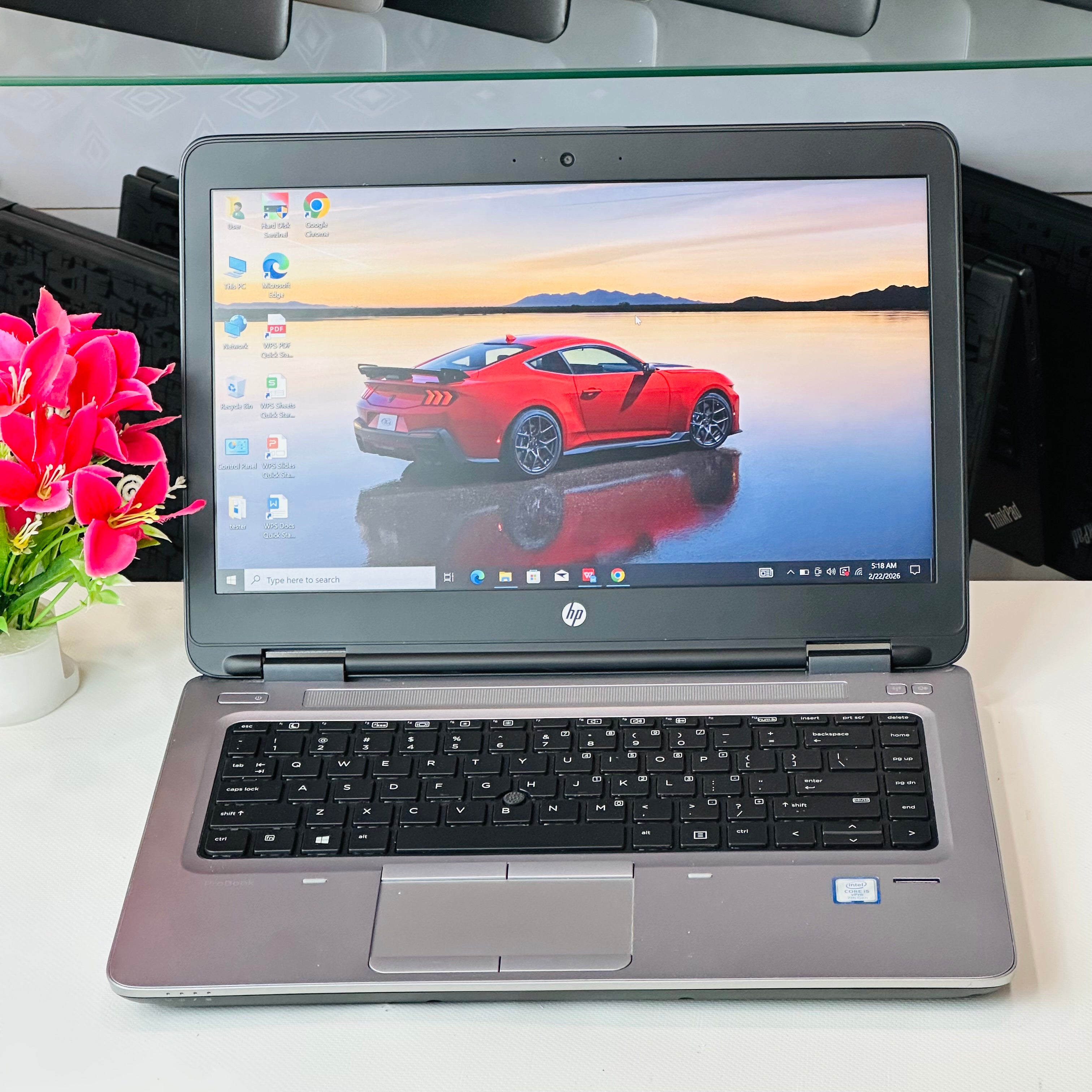 HP probook 640 g3 i5 7th gen 8gb ram 256gb ssd écran 14’’