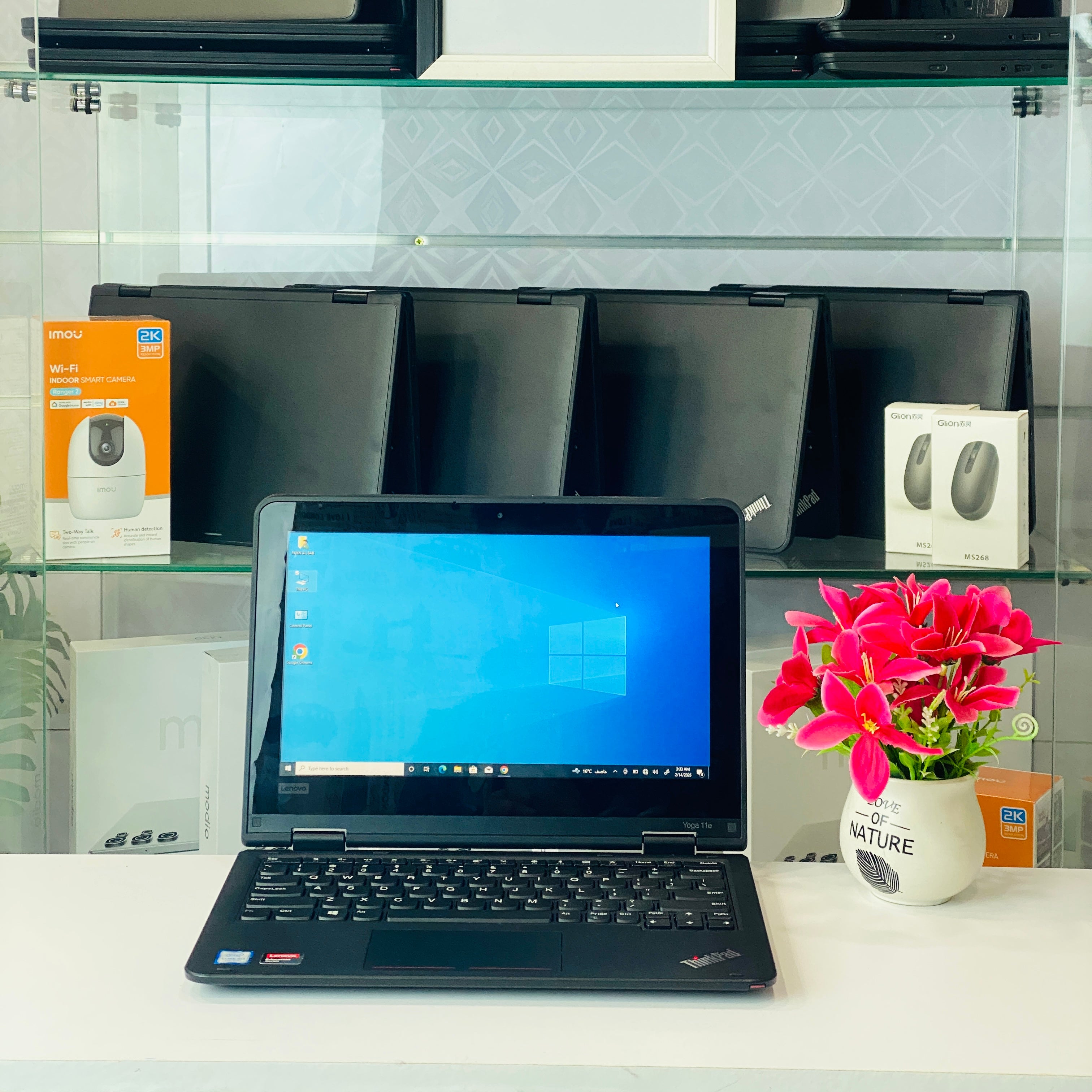 LENOVO THINKPAD YOGA 11E TACTILE  - Intel N4100 Quad-Core  - 4GB RAM - 128GB SSD