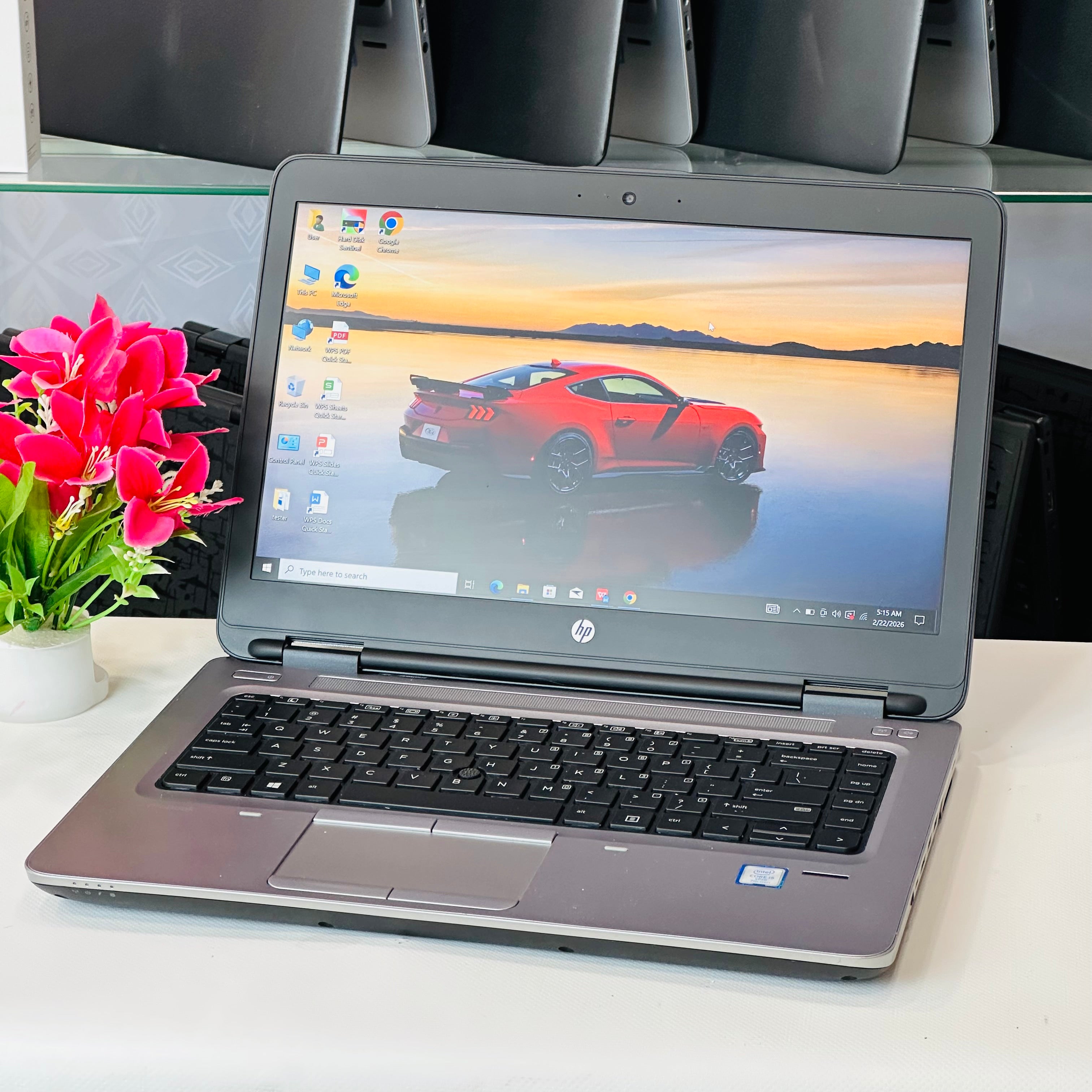 HP probook 640 g3 i5 7th gen 8gb ram 256gb ssd écran 14’’