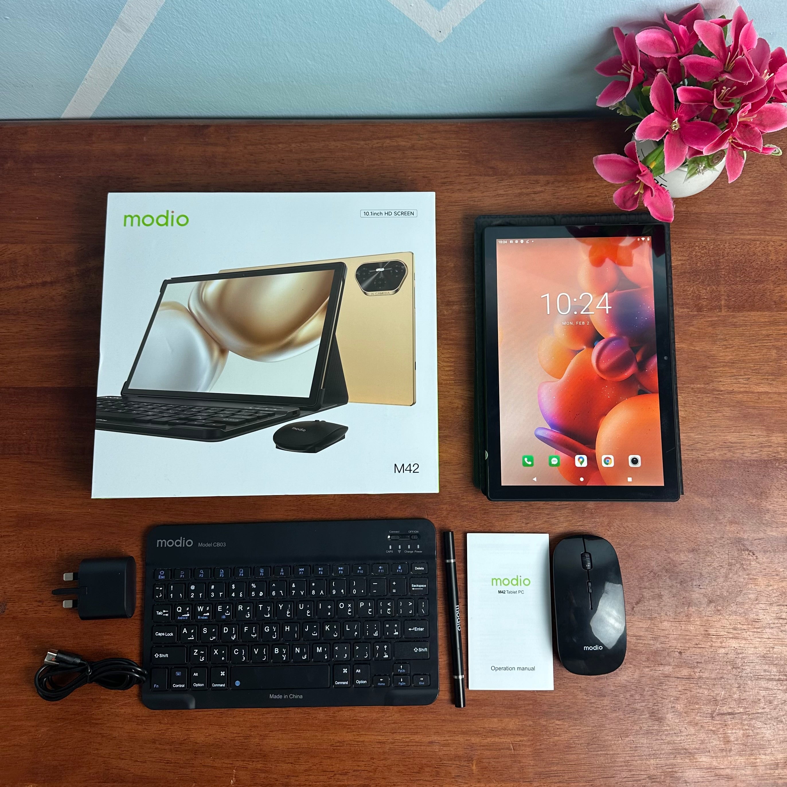 Tablet Modio M42 /  512GB / 8GB RAM / 10000mAh