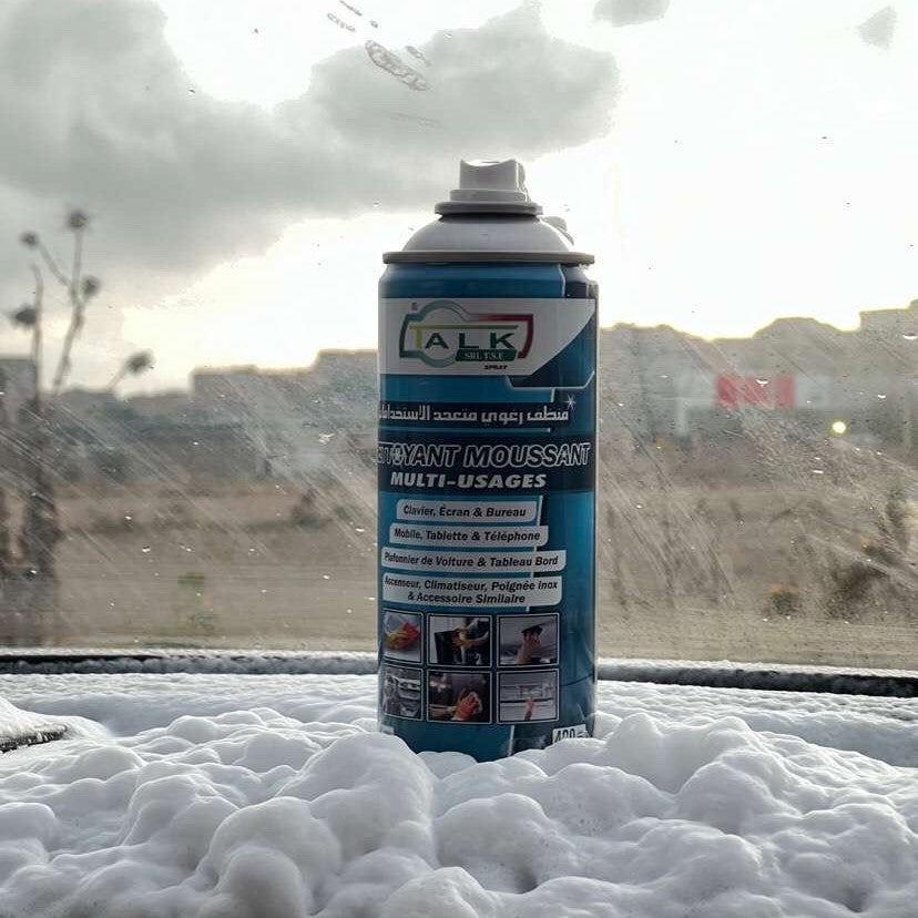 رغوة تنظيف متعددة الاستعمالات + منشفة